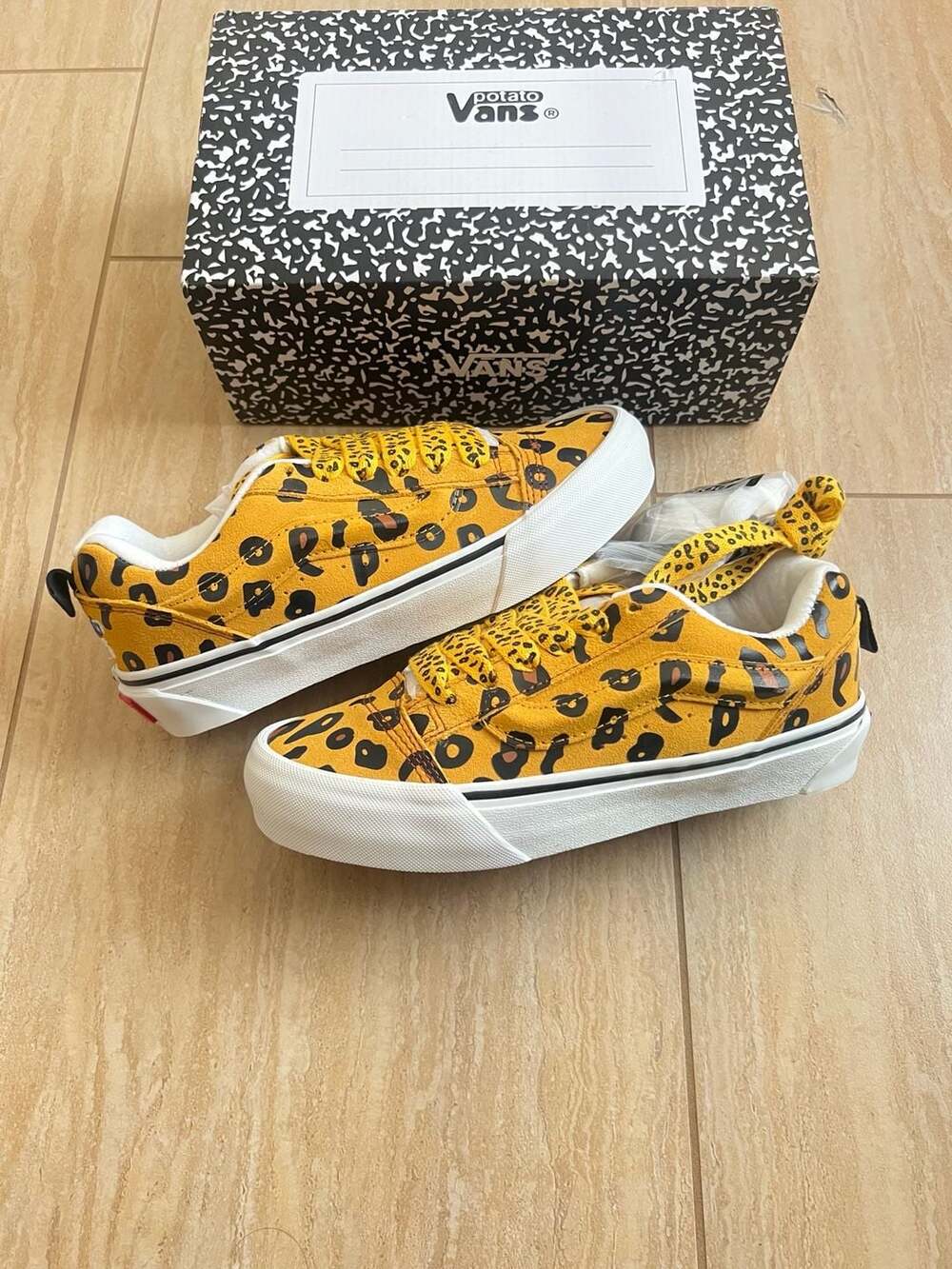 Imran Potato x Vans Knu-Skool VR3 LX Leopard Size 5